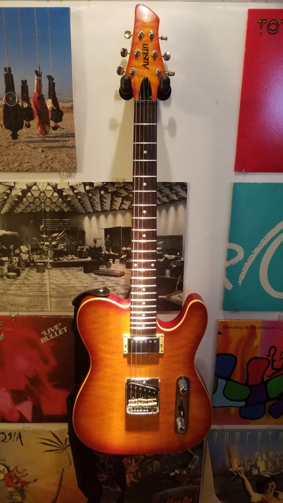 The Austin AU962 Tele-style guitar