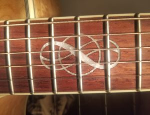 Ibanez acoustic guitar Inlay