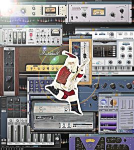 Plug ins Christmas with SANTA CARTOONED