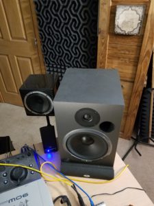 Sound foam behind my monitor