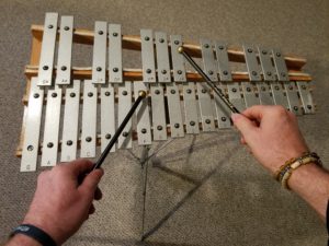 Glockenspiel playing