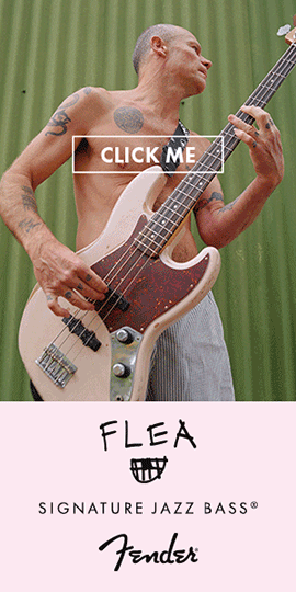 Flea and his Jazz Bass