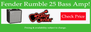 Fender Rumble 25 bass AMP G.C. BUYcon